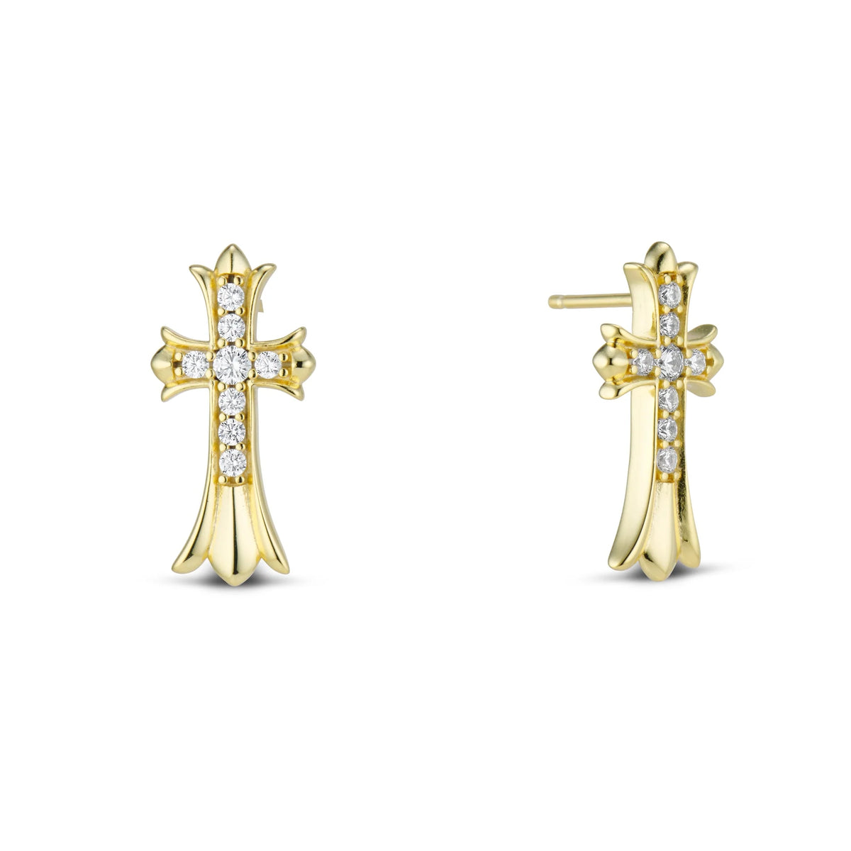 Girls 2025 cross earrings