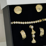 Hopscotch Drop Earring