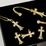 Royal Cross Cuff Bracelet