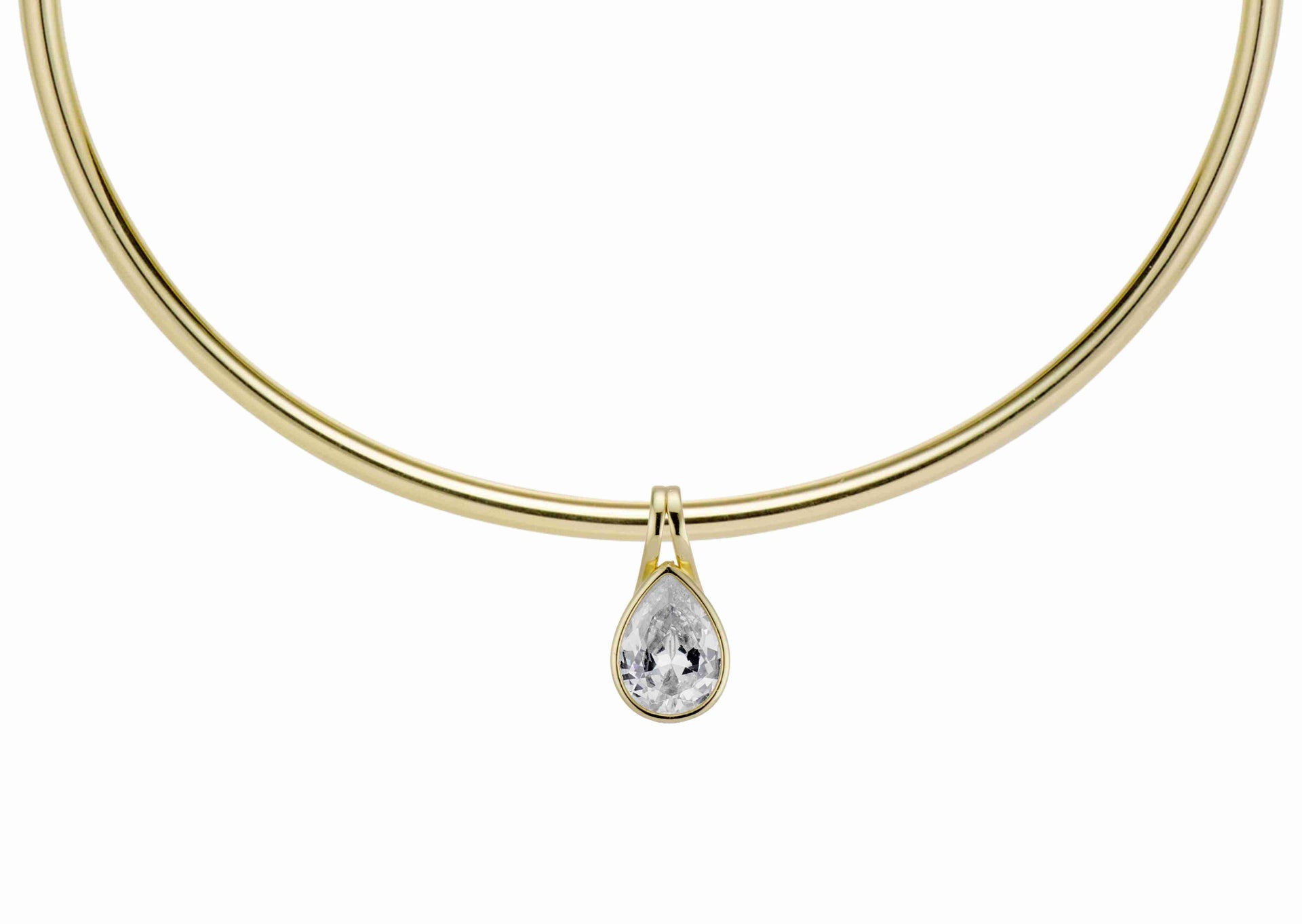 Teardrop Cuff Pendant