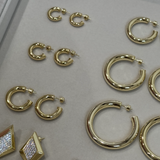 Large Chunky Hoop Earring