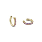 Piper Pink CZ Cuff Earring