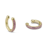Piper Pink CZ Cuff Earring