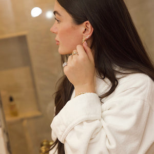 POPPY CLUSTER STUD EARRING