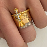 Royal Cross Ring