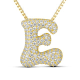 Iced Jumbo Letter Necklace