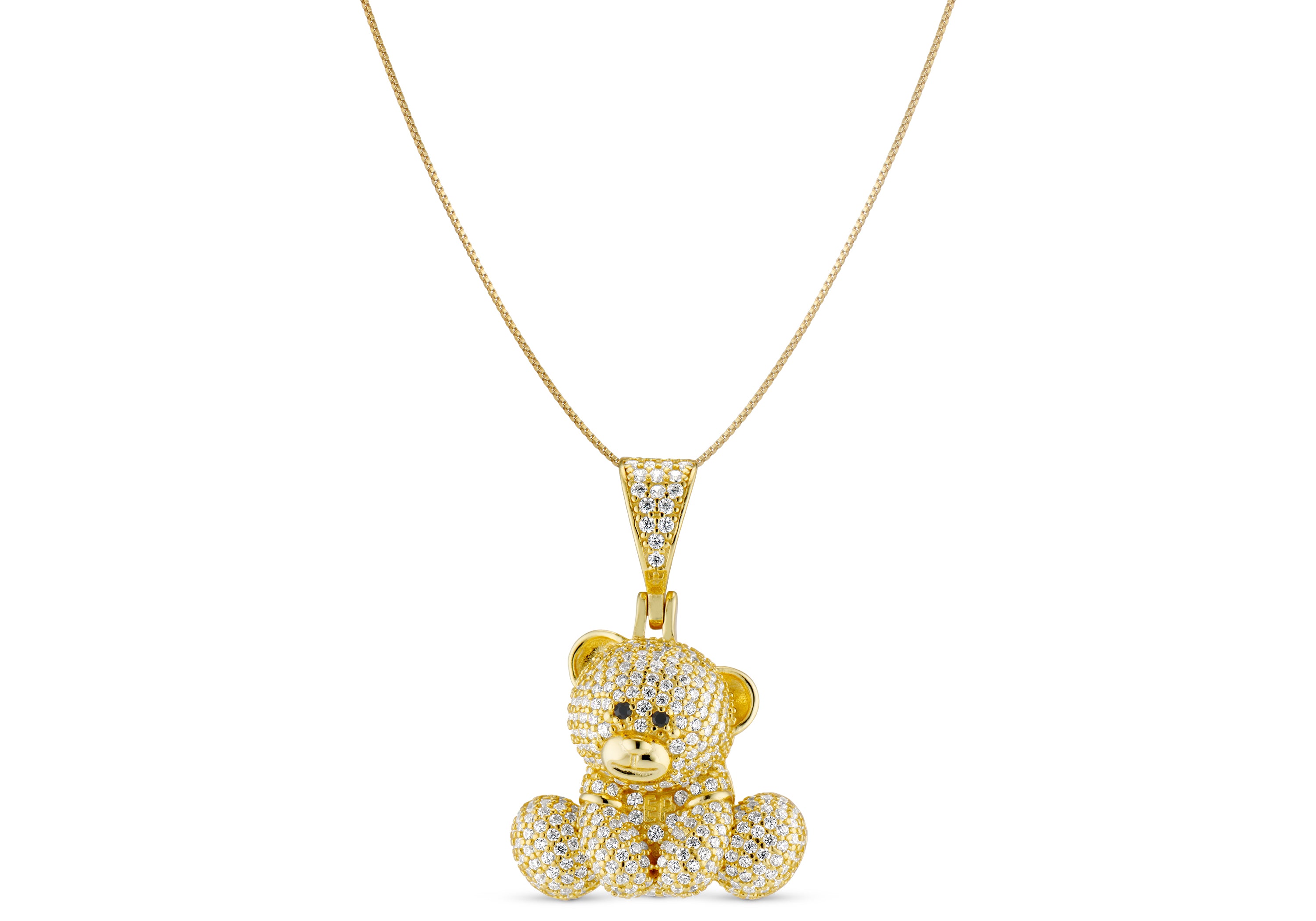 Iced Ep Teddy Necklace|EP Jewels