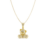 Iced Ep Teddy Necklace