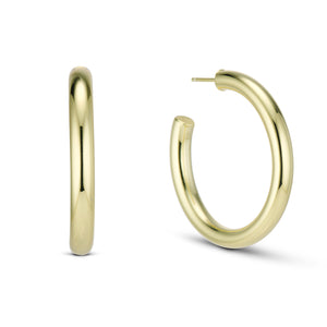 MEDIUM CHUNKY HOOP EARRING