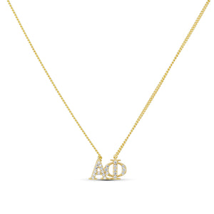 ΑΦ Alpha Phi Necklace