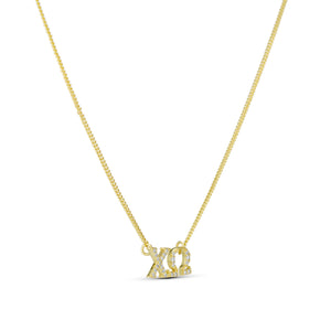 ΧΩ Chi Omega Necklace