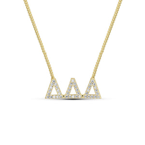 ΔΔΔ Delta Delta Delta Necklace