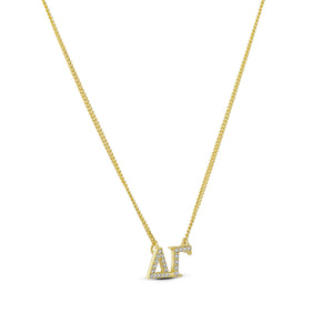 ΔΓ Delta Gamma Necklace