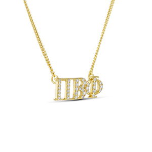 ΠΒΦ Pi Beta Phi Necklace