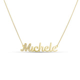 School Script Nameplate