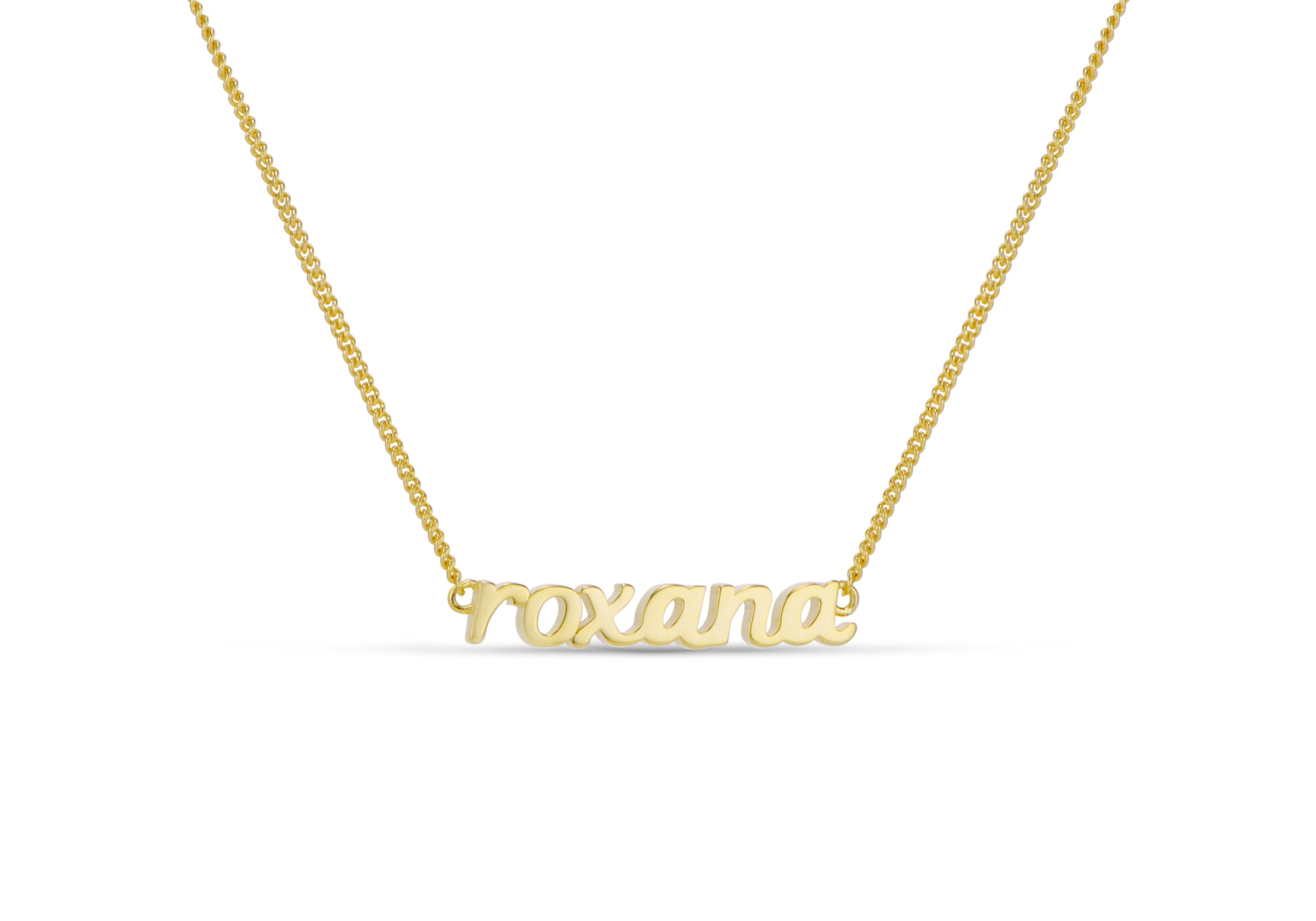 Baby Script Nameplate|EP Jewels