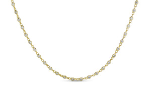 CZ INFINITY LINK NECKLACE