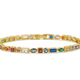 Multicolor Tennis Bracelet