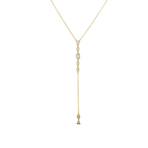 LARIAT DROP NECKLACE