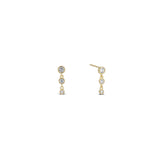 Cz Bubble Drop Earring