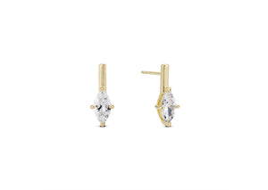 MARQUISE DROP EARRING