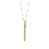 Birthstone Lariat Necklace