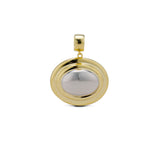 Oval Eclipse Cuff Pendant
