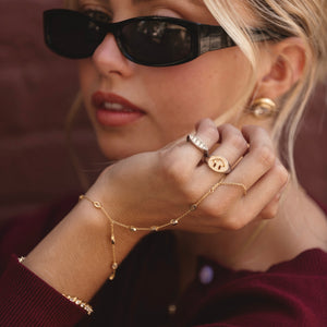 CINCO PINKY RING