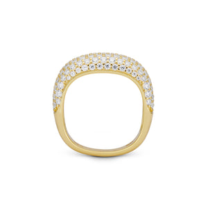 ICED KAETE PAVE RING