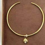 Pretty Lady Cuff Pendant