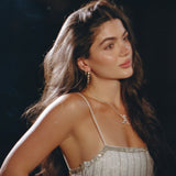 Cz Bubble Drop Earring