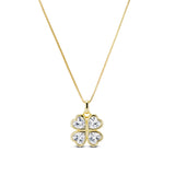 Cz Lucky 4 Me Necklace