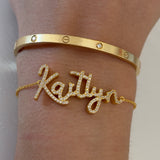 Dreamy Script Nameplate