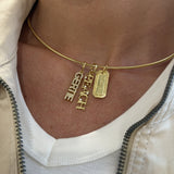 Classic Nameplate Cuff Charm