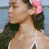 Cz Pearl Drop Earring