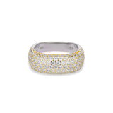 Iced Kaete Pave Ring