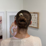 Oval Eclipse Hair Pin