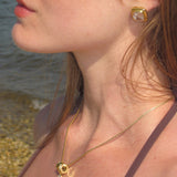 Chunky Square Earring
