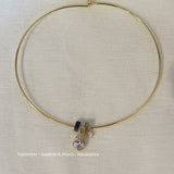 Cz Baguette Cuff Charm