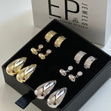 Hopscotch Drop Earring