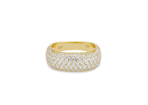 ICED KAETE PAVE RING