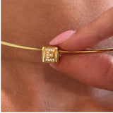 Dice Letter Cuff Charm
