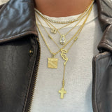 CZ Teardrop Necklace