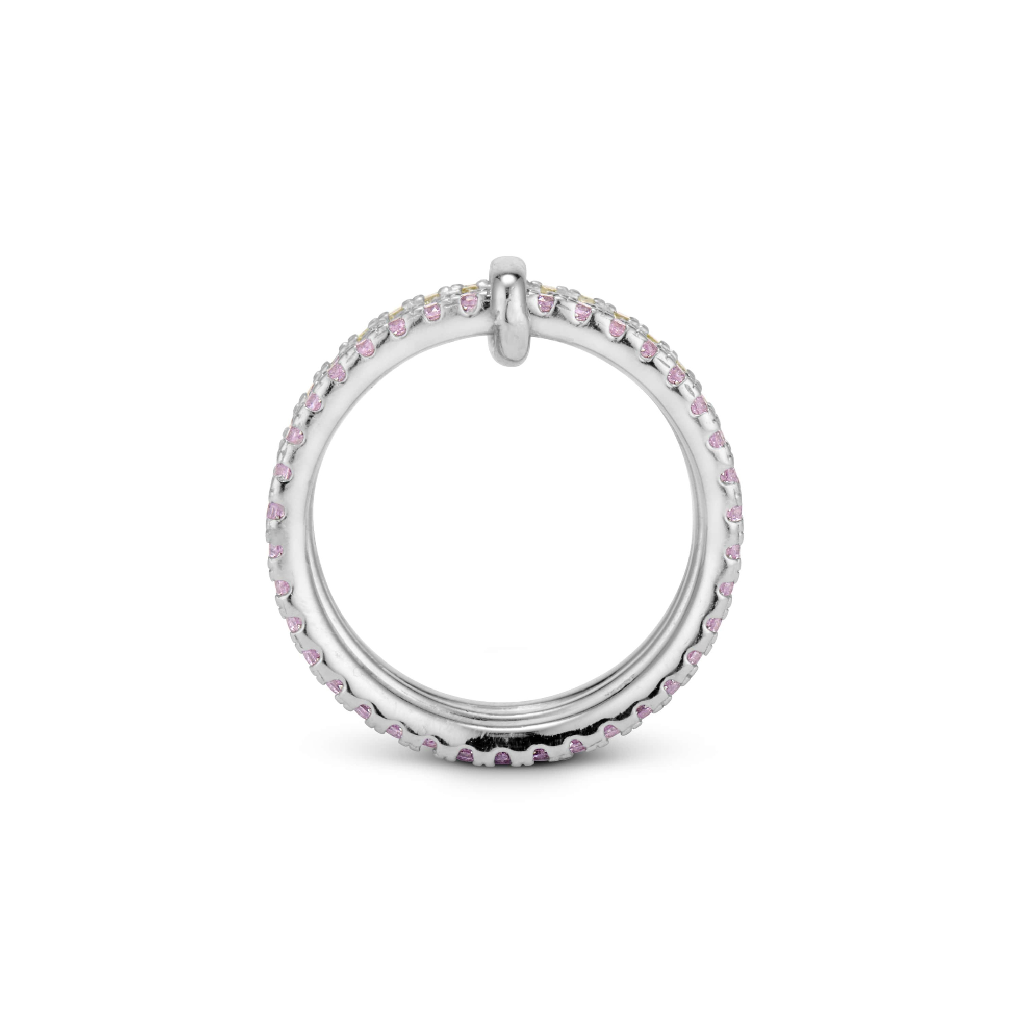 Trio Pave Lock Ring | EP Jewels – ep jewels