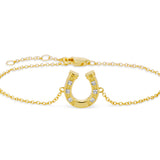 Cz Horseshoe Bracelet