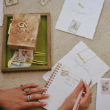 CZ Initial Nameplate Necklace