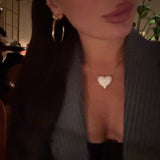 Large Thin Hoop Earring