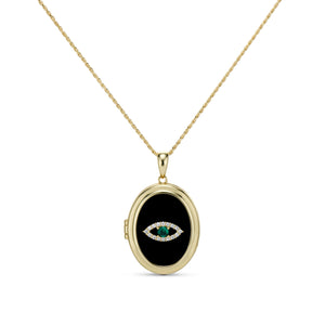 LULU LOCKET NECKLACE