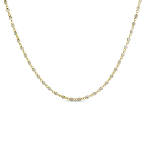 CZ INFINITY LINK NECKLACE