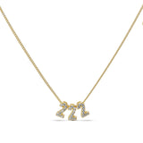 Baby Angel Number Necklace